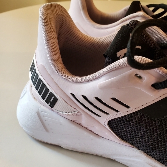 PUMA Disperse Running Shoes Grey/Black light Pink Size 9 - Picture 3 of 13